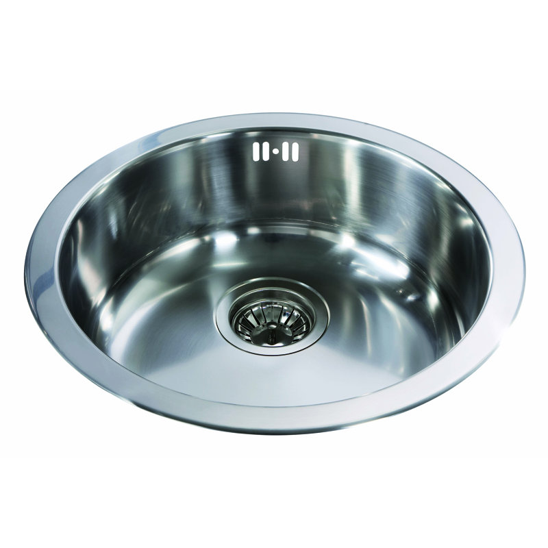 45cm x 45cm Single Bowl Undermount Kitchen Sink
