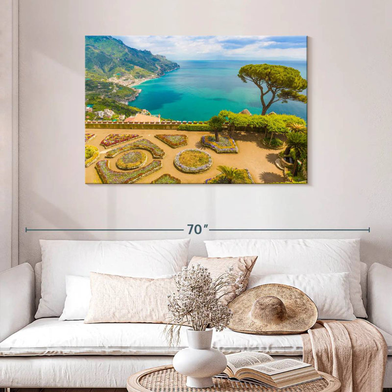 Gillard Perspectives Villa Rufolo, H 30 po x l 45 po