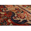 Tapis orange médaillon carré traditionnel 5 x 5