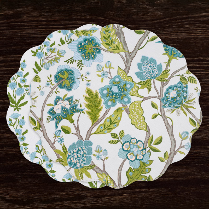Vida Vinyl Round Placemats