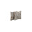 Brigitte Geometric Feather Reversible Throw Pillow