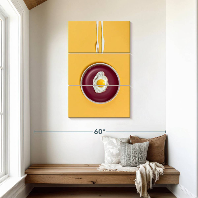 Yarlin Egg For Breakfast, 45" H x 28" W