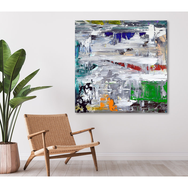 Colore Tributo I - reproduction d'artiste sur toile, H 40 po x l 40 po x P 1,5 po, Toile tendue