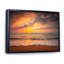 «Sunset over Waves Breaking at the Shore», reproduction sur toile-67236180-67236192