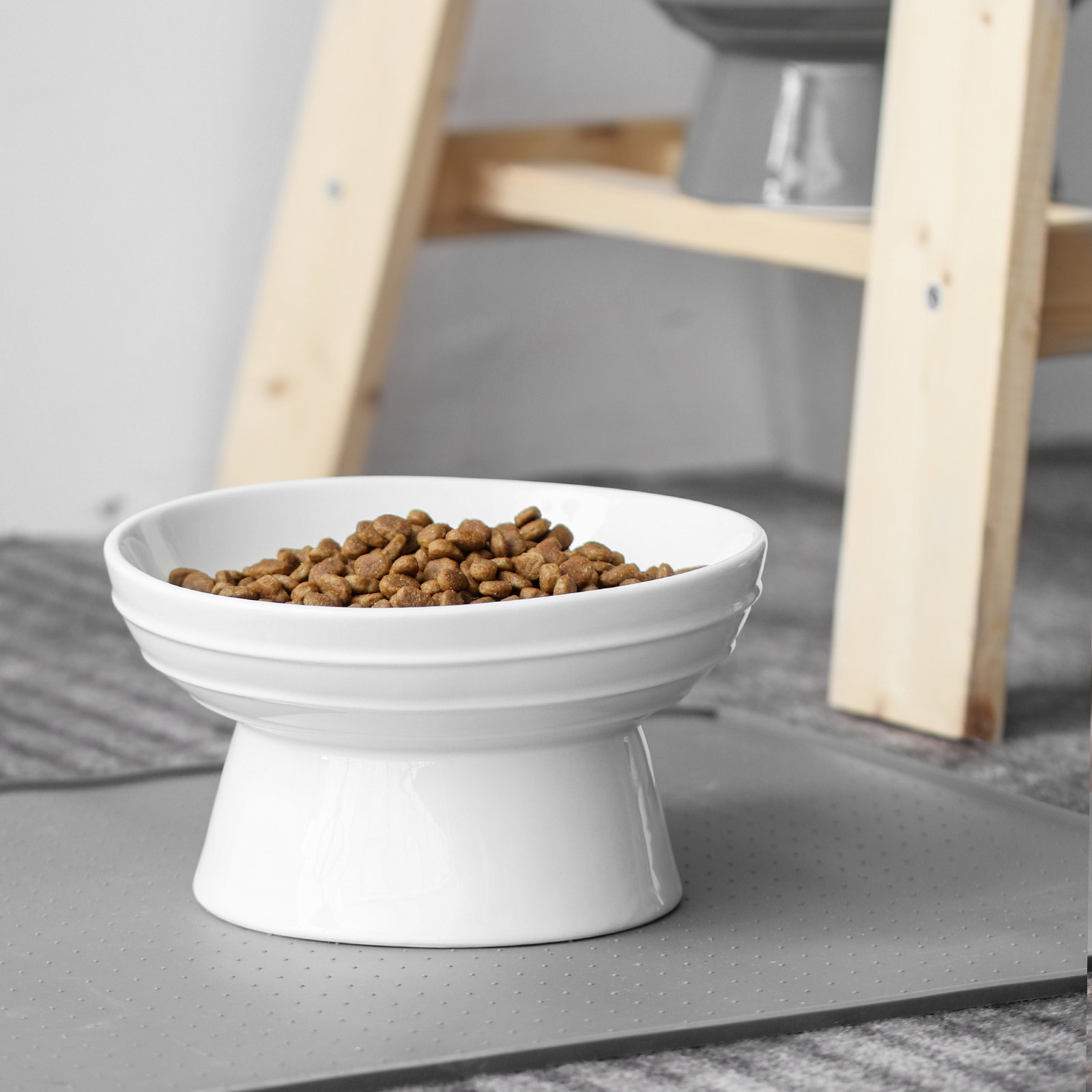 Cat Food Mat, Fish Cute Bowl Dish New Pet Feeding Water Eating Portable  Placemat Waterproof Lover Gift