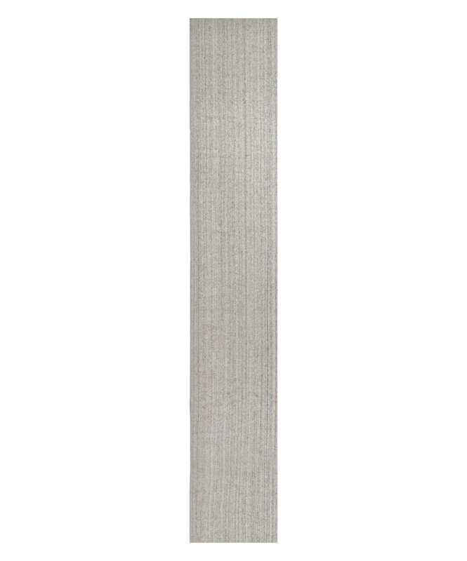 One-of-a-Kind 3x18 Hand Knotted Area Rug