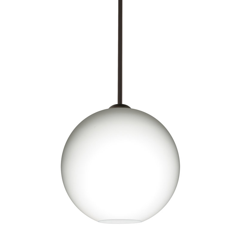 Speth 1 - Light Single Pendant, Bronze, 11.5" H x 11.75" W x 11.75" D