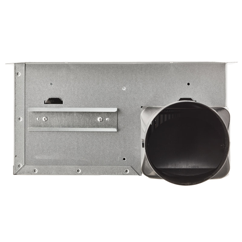White Energy Star Ceiling and Wall Mount Bathroom Fan