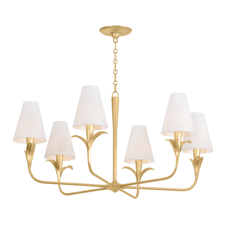Quill Chandelier, 40, 6