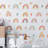Abstract Non-Wall Damaging Wall Decal