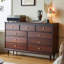 Armoire d'appoint en noyer massif