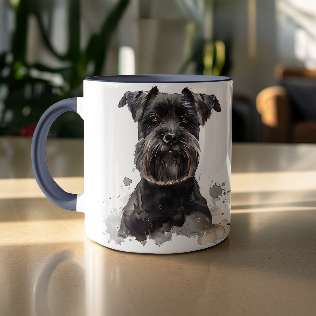 Adorable Watercolor Terrier Puppies 11oz Coffee Mug