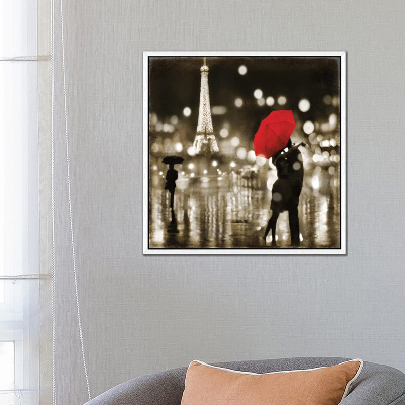 Kate Carrigan - Print on Canvas, 66.04 cm H x 66.04 cm W, White Floater Framed