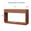 59'' Entryway Table With Drawers, Boho Fluted Console Table, Sofa Table With Storage-1196503516