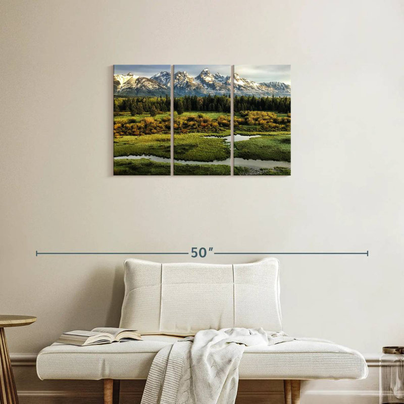 Alvord Majestic Wyoming Mountain Range, 20" H x 33" W