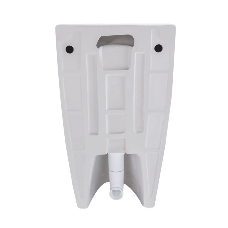 Voltaire White Vitreous China Waterless Urinal