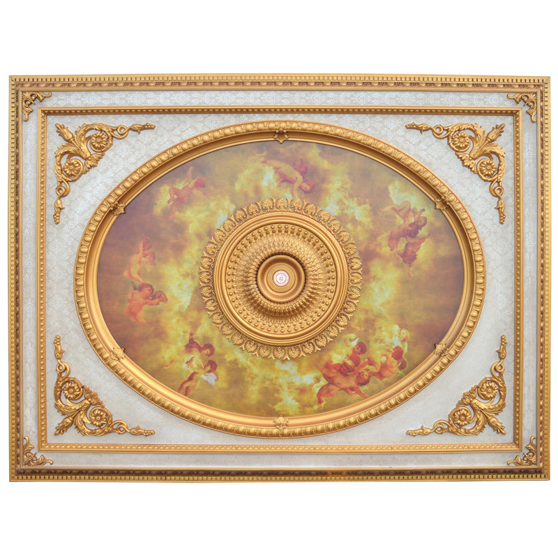 Médaillon de plafond design lustre Cherub