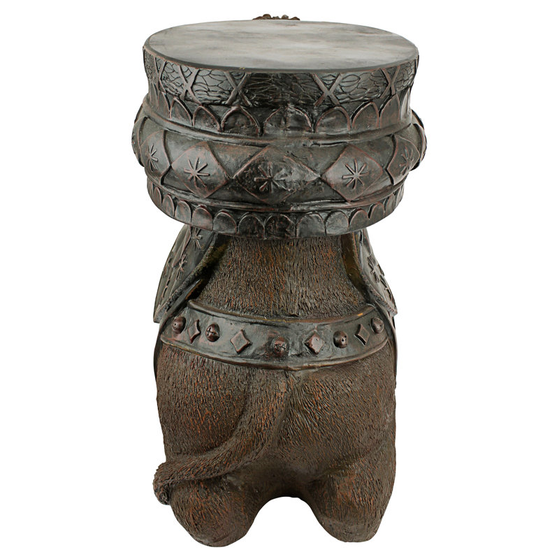 Kasbah Camel Sculptural Stone Side Table