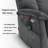 Large-Wide Power Recliner Lift Chair with Massage and Dual Heating, Infinite Position, Fabric-252409108