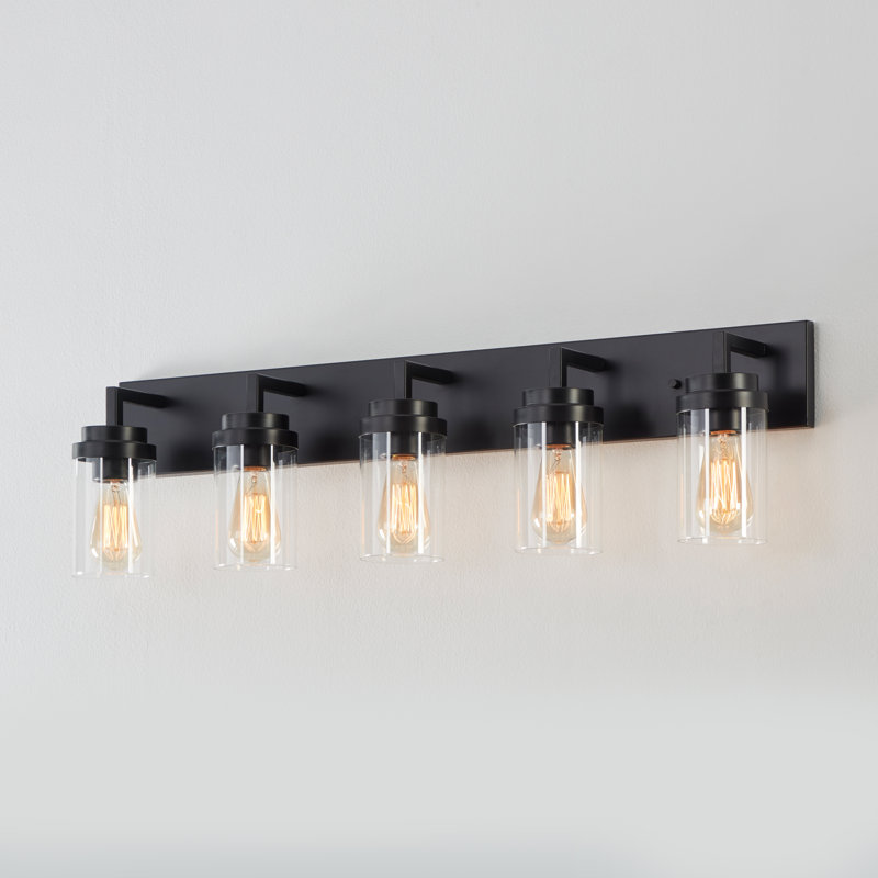 Mechthilde Dimmable Vanity Light, Black, 5