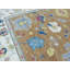 Tapis oriental brun Oushak brun noué à la main 8 pi 6 po x 10 pi 1 po DC0C82F50F774FECB7BF75026EB009C9