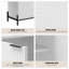 Buffet moderne à 3 portes ultrabrillant avec buffet thermolaqué-144377592
