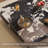 Briamarie 39.37'' Luxury Sintered Stone Square Coffee Table,Center Table with Stainless Steel Feet-2062570429