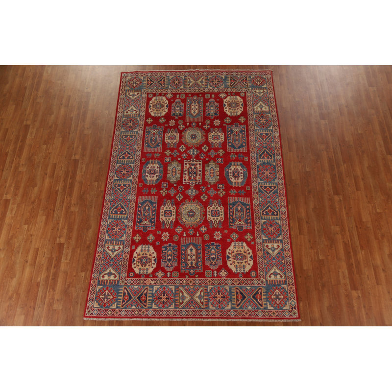 Tapis géométrique Kazak 6 x 10