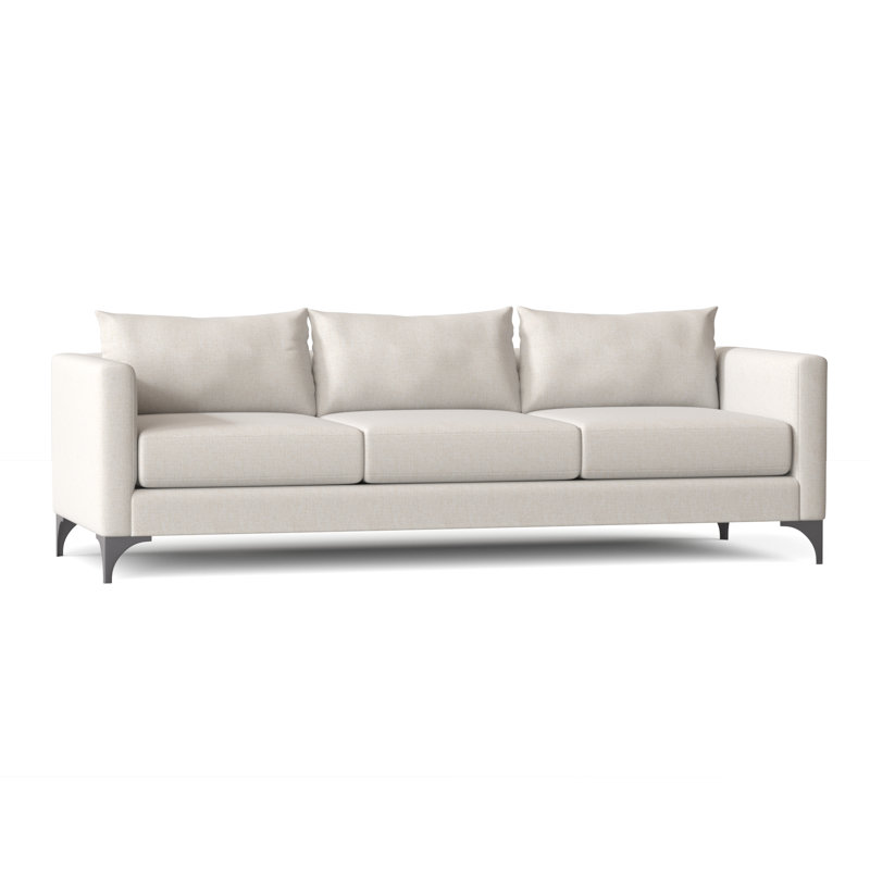 Vess 87'' Upholstered Sofa, Sugarshack Glacier