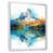White Floater Framed selected