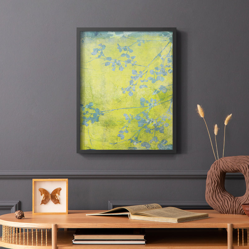 Reproduction encadrée Boundless VI - bois massif, Noir, H 20 po x l 16 po