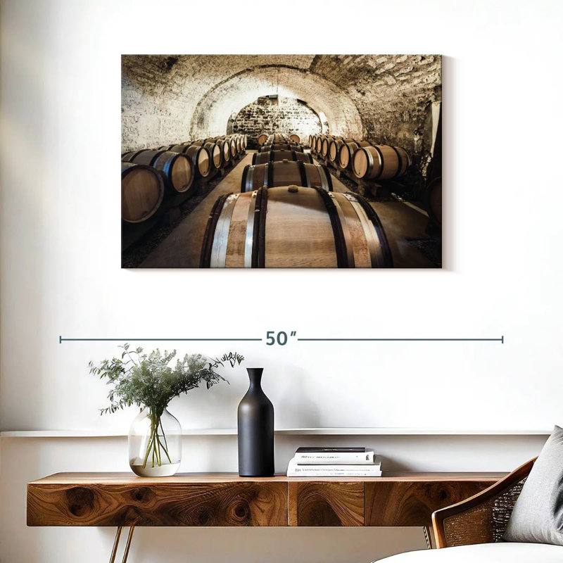 Yarlin Ancient Wine Cellar, 24" H x 36" W
