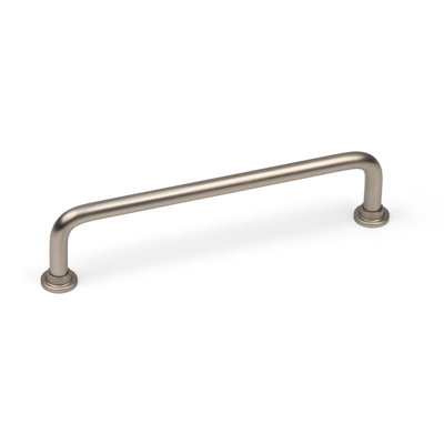 Brushed Nickel Slim Pipe Handles