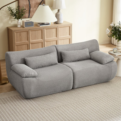 29.34 " Corduroy Loveseat