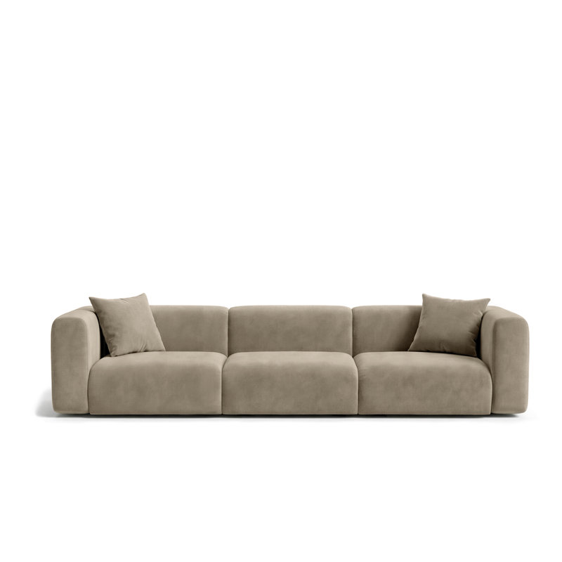 3 Seater Velvet Sofa