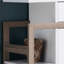 Moderniser l'espace de cuisine avec armoire-buffet à 4 tablettes, rangement optimal à 4 tablettes taupe blanc et foncé