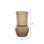 Panier moyen en jonc de mer, couleur taupe-1492793369