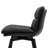 26" Swivel Upholstered Counter Stool With Metal Frame-221287766