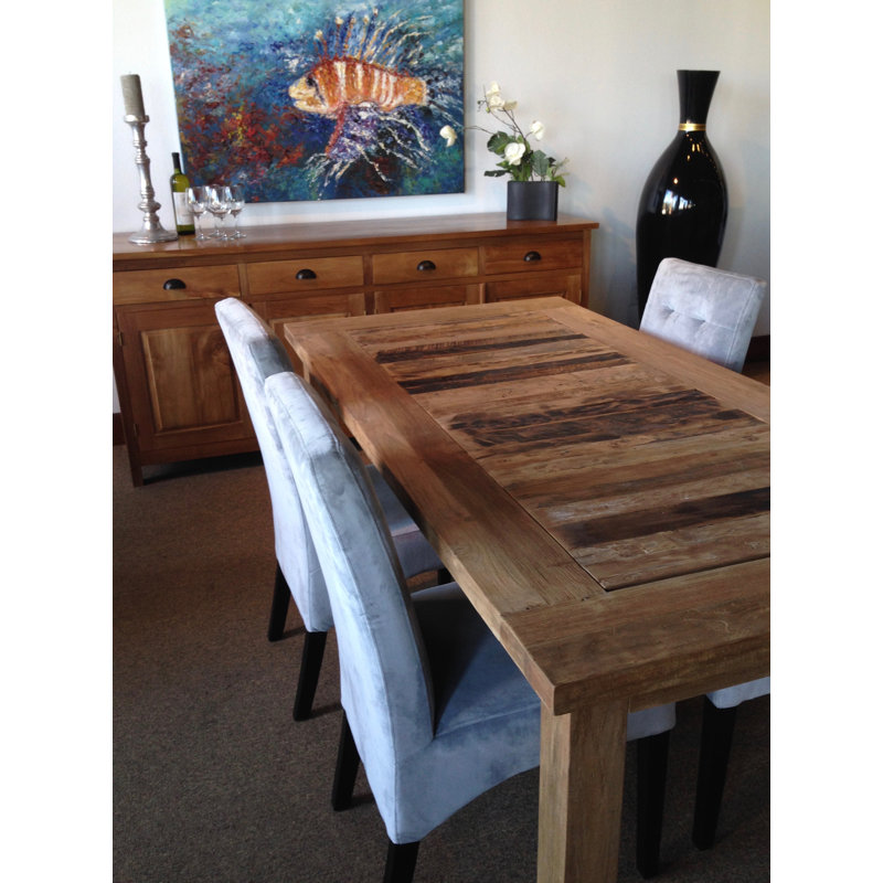 Solid Wood Dining Table, 31" H x 71" L x 36" W