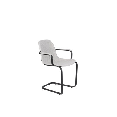 Chaise à accoudoirs empilable