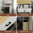 Over The Washer, Dryer And Robot Vacuum Storage Cabinet Suitable For Compact Washing Machines, Laundry Room Storage Organizer With 1 Laundry Basket, 1 Drawer And 2 Adjustable Shelves