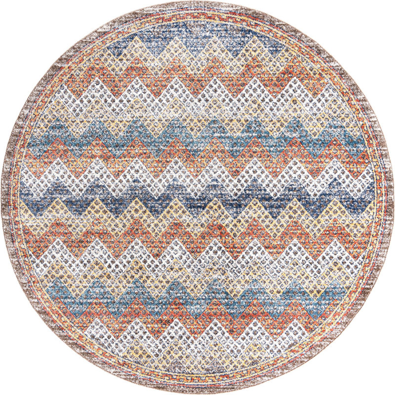 Iroda Indoor Rug, Round 5'3"