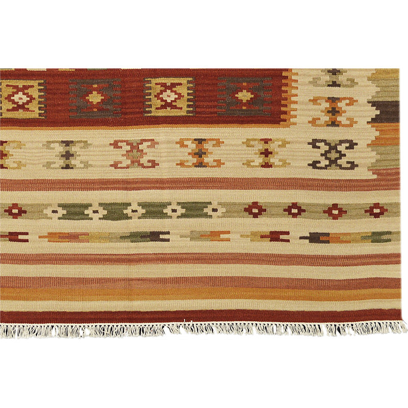 Southwestern Wool Hand Woven Area Rug, Rectangle 170 x 230cm