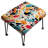 Multicolor Leopard Urban - Geometric Rectangle Ottoman