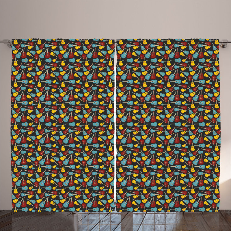Polyester Standard Curtain Pair