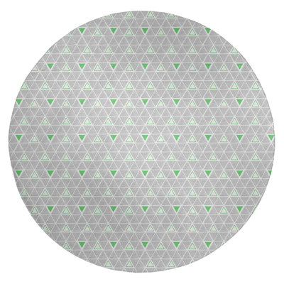 Chenille Geometric Indoor Rug
