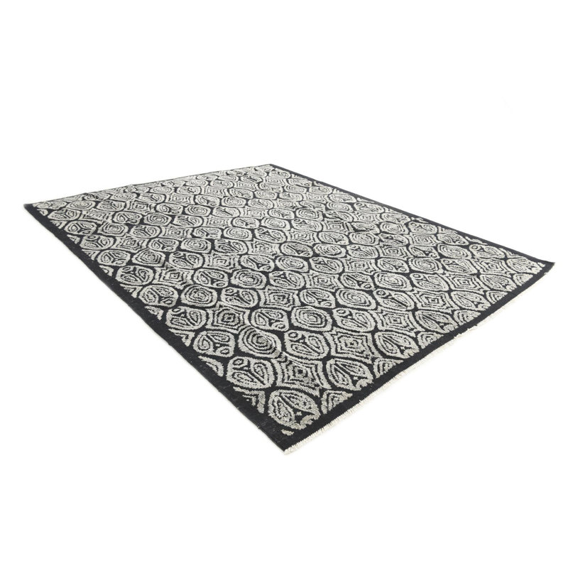 Tapis noir Odea
