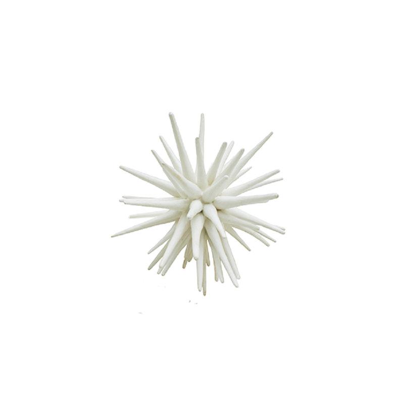 Sea Urchin Sculpture, 12" H x 12" W x 12" D