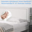 Ensemble de chambre à coucher rembourrée blanche (ensemble de 3)-1469293593