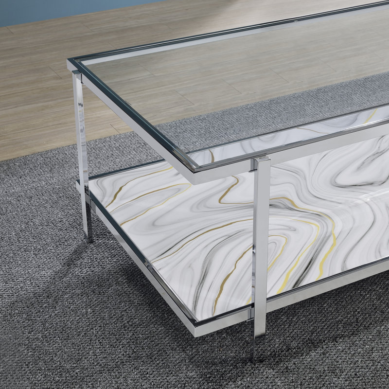 Crowle Mika Rectangle Cocktail Table